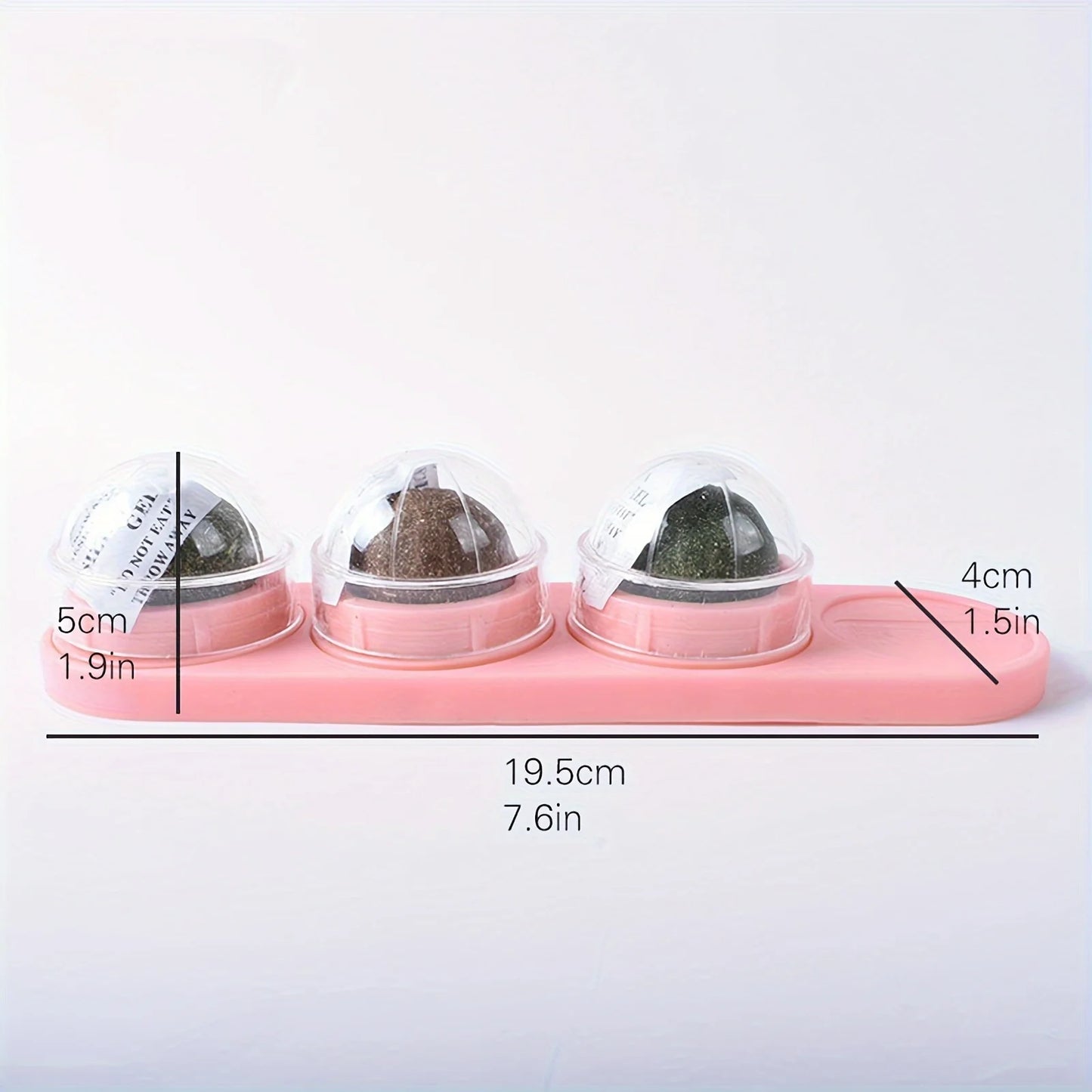 Wall Ball for cats 4 Pack Catnip Toys