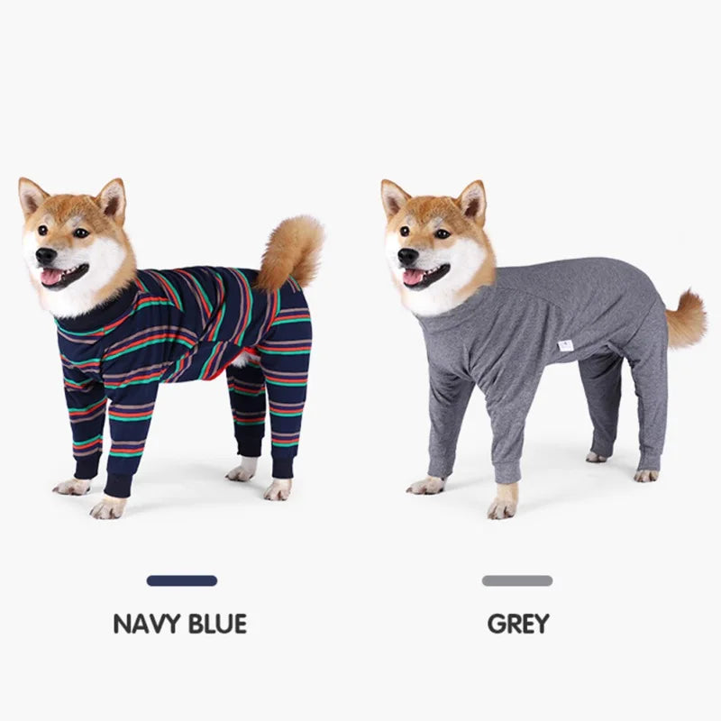 Four Feet Dog Lightweight Pajamas Pure Dog Jumpsuits