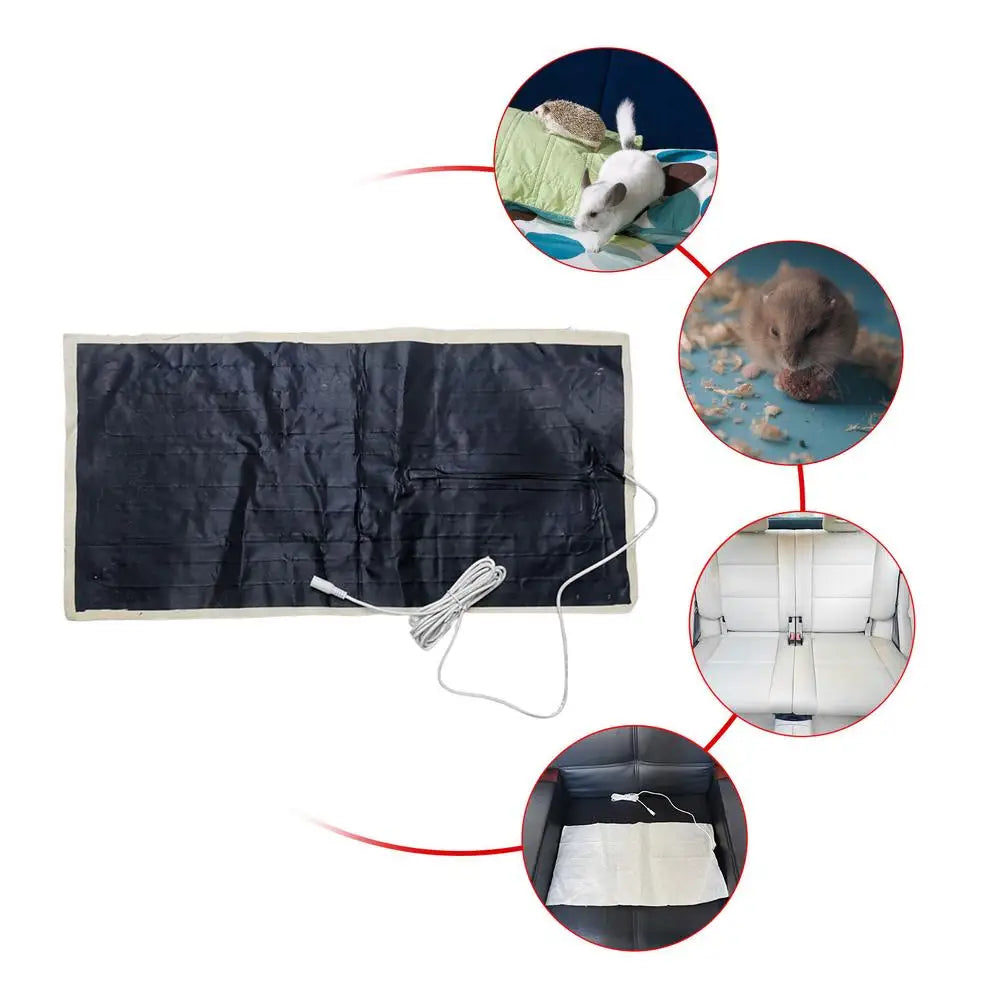 12V Heating Film Folding Heated Sheet For Pet Warm Bed Mat
