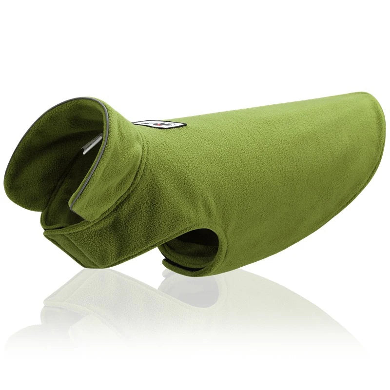 Reflective Dog Coats Soft Fleece Jacket Winter Warm
