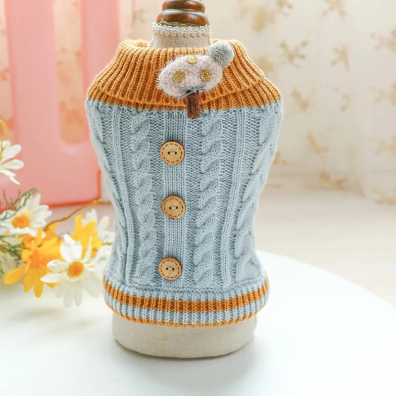 Sweater Hoodie Preppy Style Coat Jacket Pet
