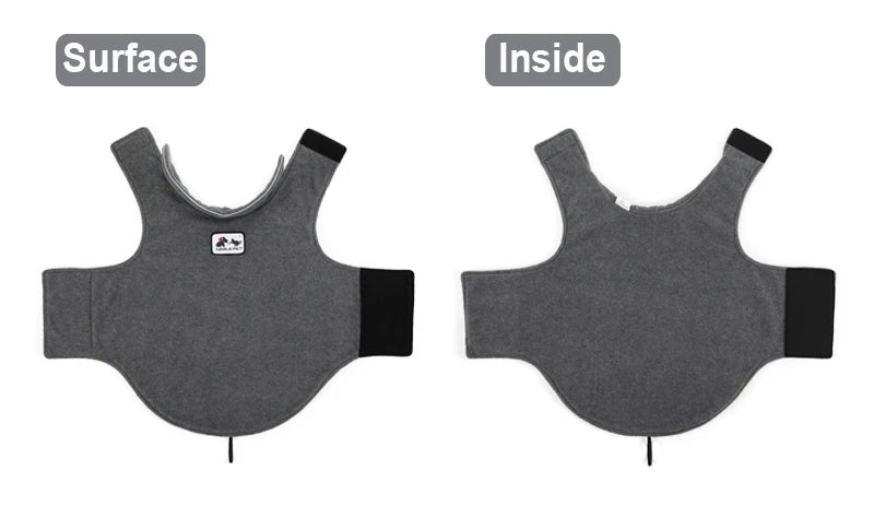 Reflective Dog Coats Soft Fleece Jacket Winter Warm