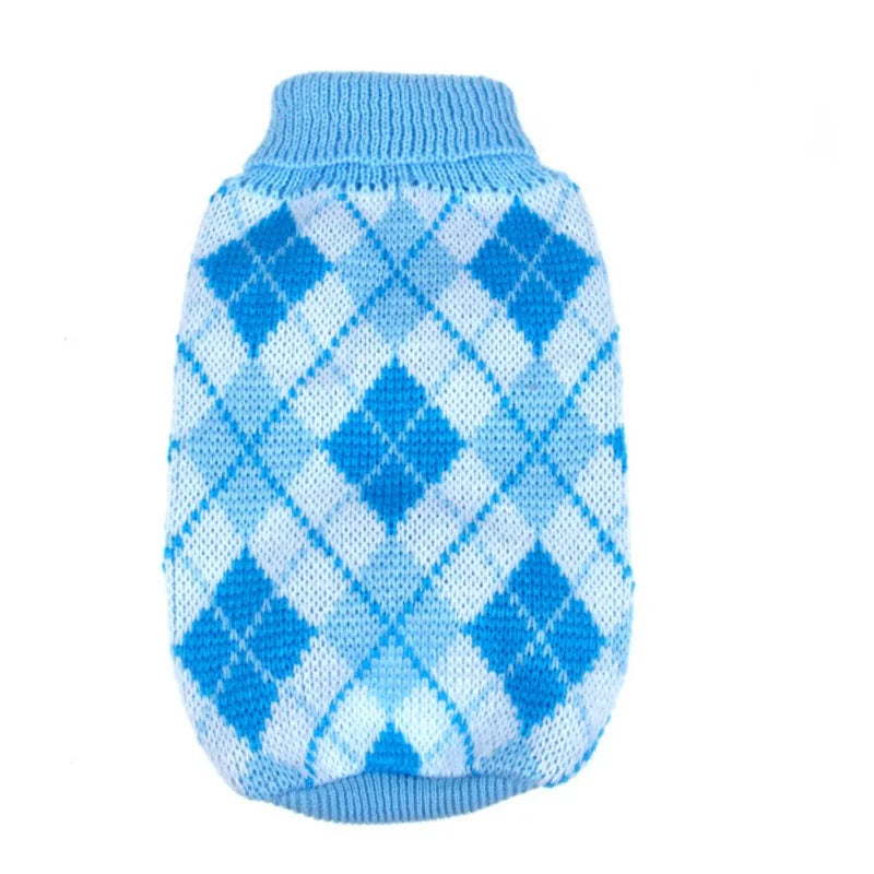 Winter Printing pet Clothes Warm Christmas Sweater