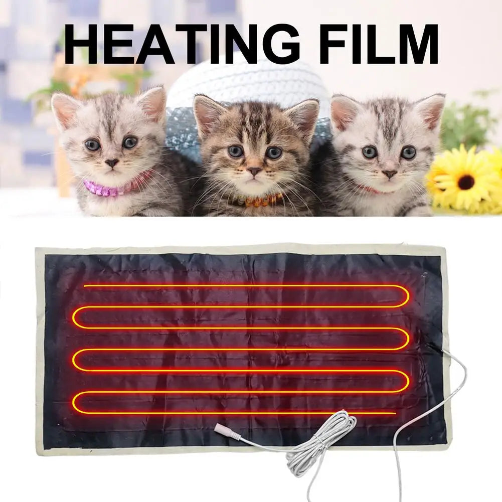 12V Heating Film Folding Heated Sheet For Pet Warm Bed Mat