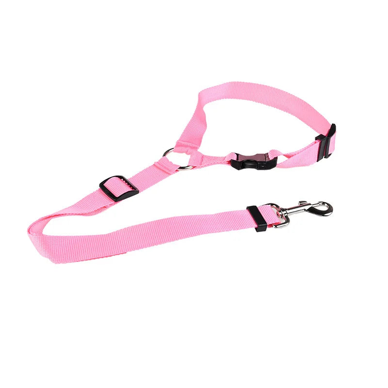 Dog Car Seat Belt Lead Leash Back Seat Safety Belt