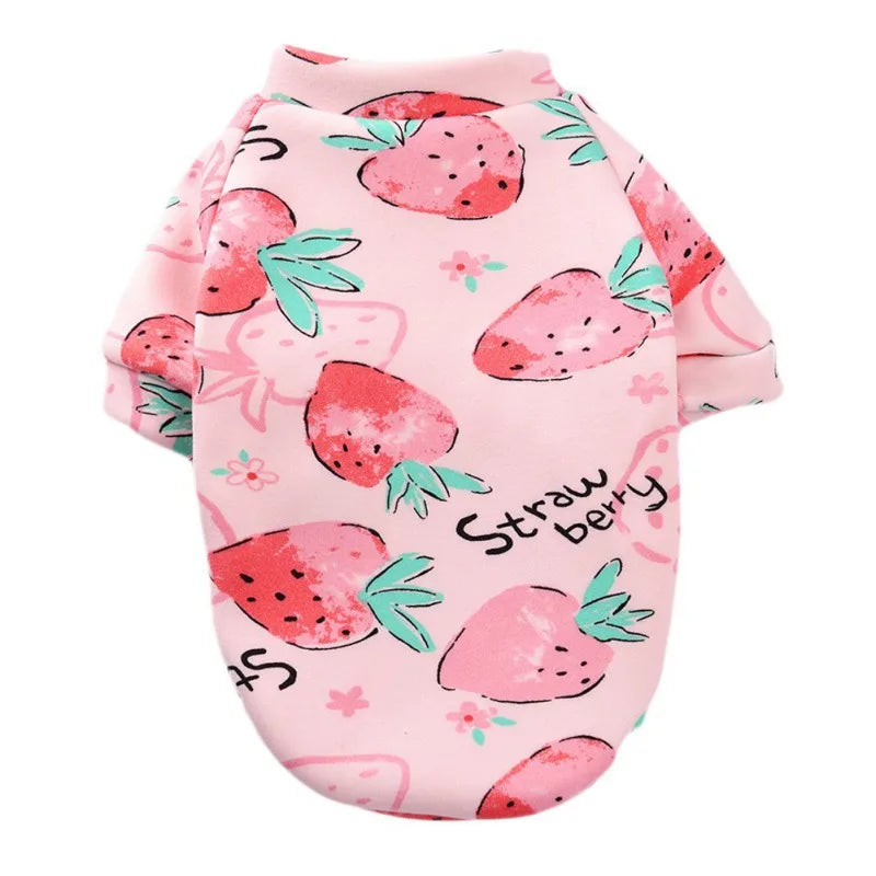 Animal Print Small Dog Pet Hoodie Coat