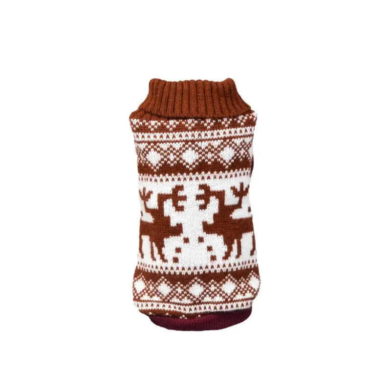 Warm Dog Clothes Knitted Pet Sweater