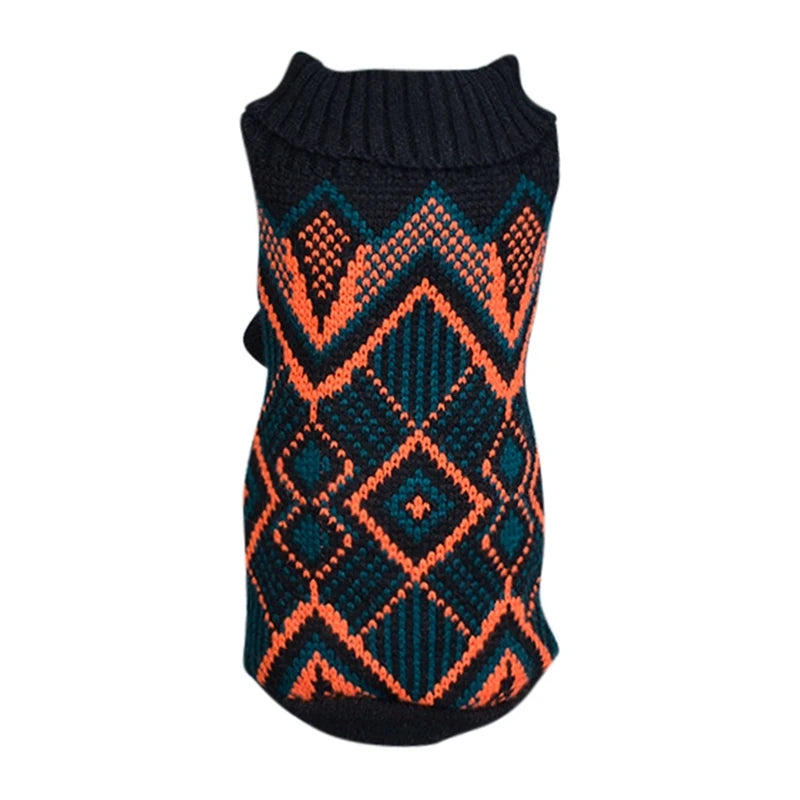 Warm Dog Clothes Knitted Pet Sweater