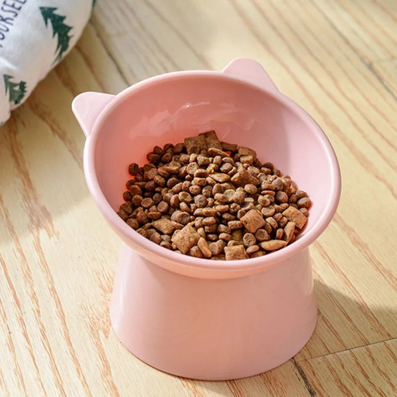 Pet Bowl with Raised Stand For Cat Or dog feeder