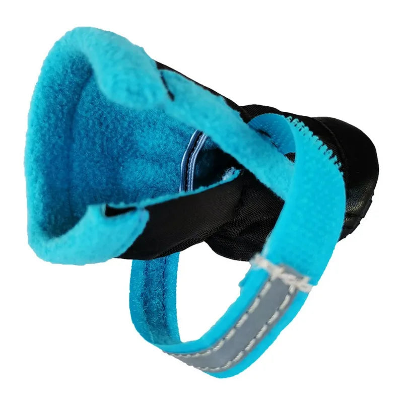 4pcs Dog Boots Pet Antiskid Shoes Winter Warm Waterproof
