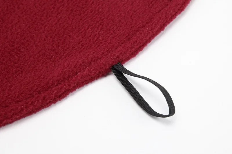 Reflective Dog Coats Soft Fleece Jacket Winter Warm