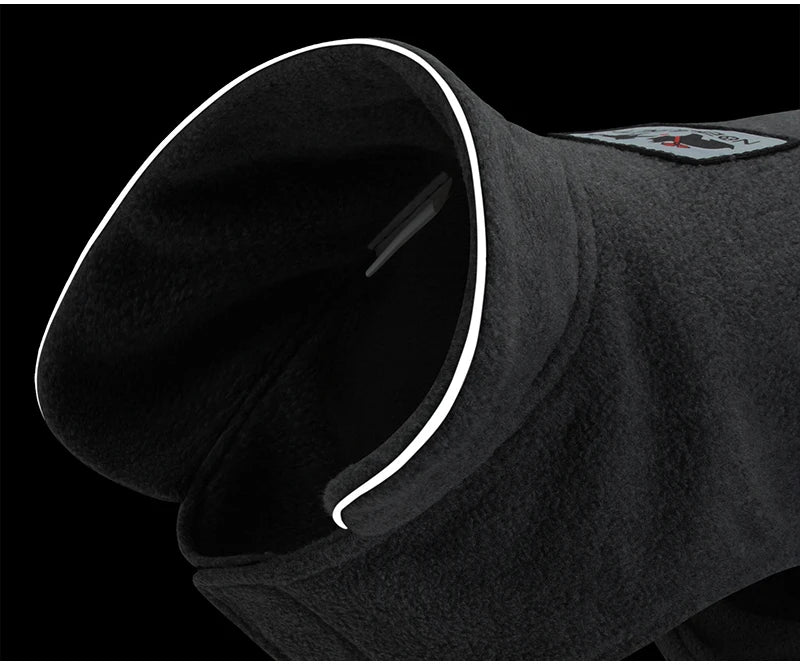 Reflective Dog Coats Soft Fleece Jacket Winter Warm