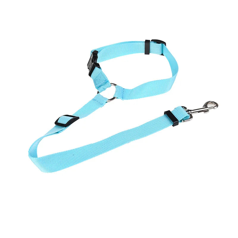 Dog Car Seat Belt Lead Leash Back Seat Safety Belt