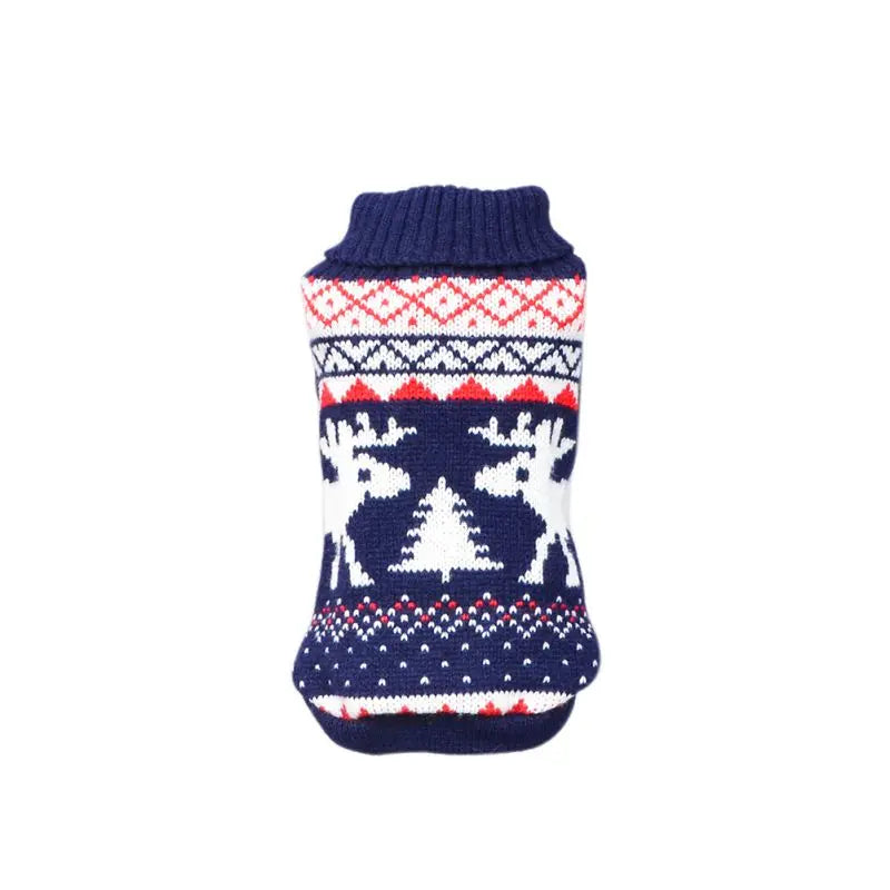 Warm Dog Clothes Knitted Pet Sweater