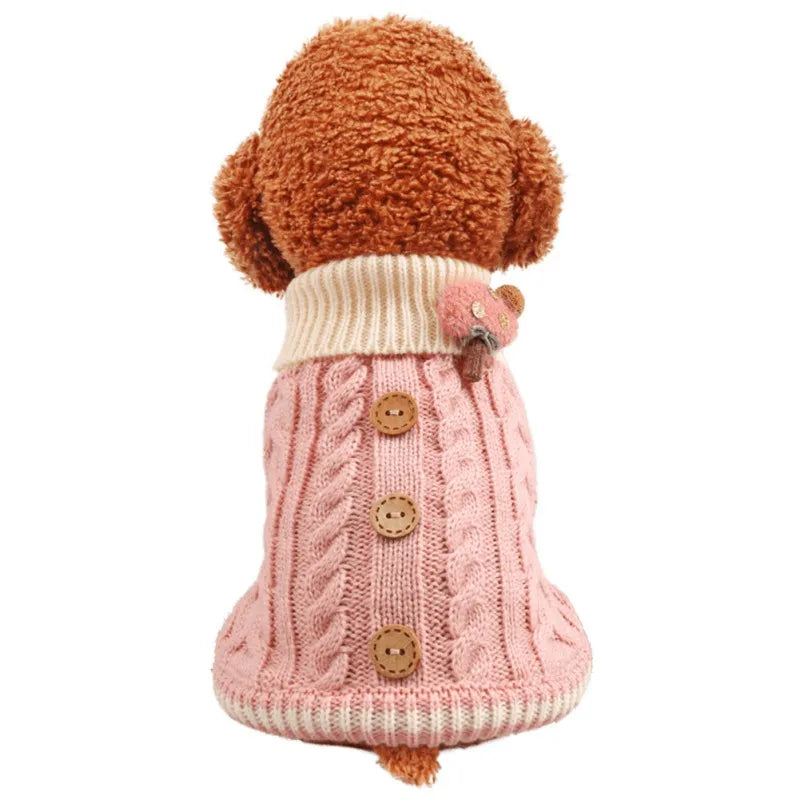 Sweater Hoodie Preppy Style Coat Jacket Pet