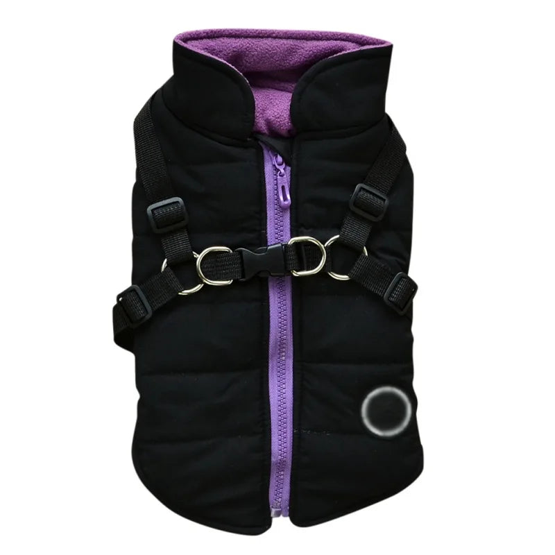 Waterproof Harness Jacket Pet Dog Clothes Coats