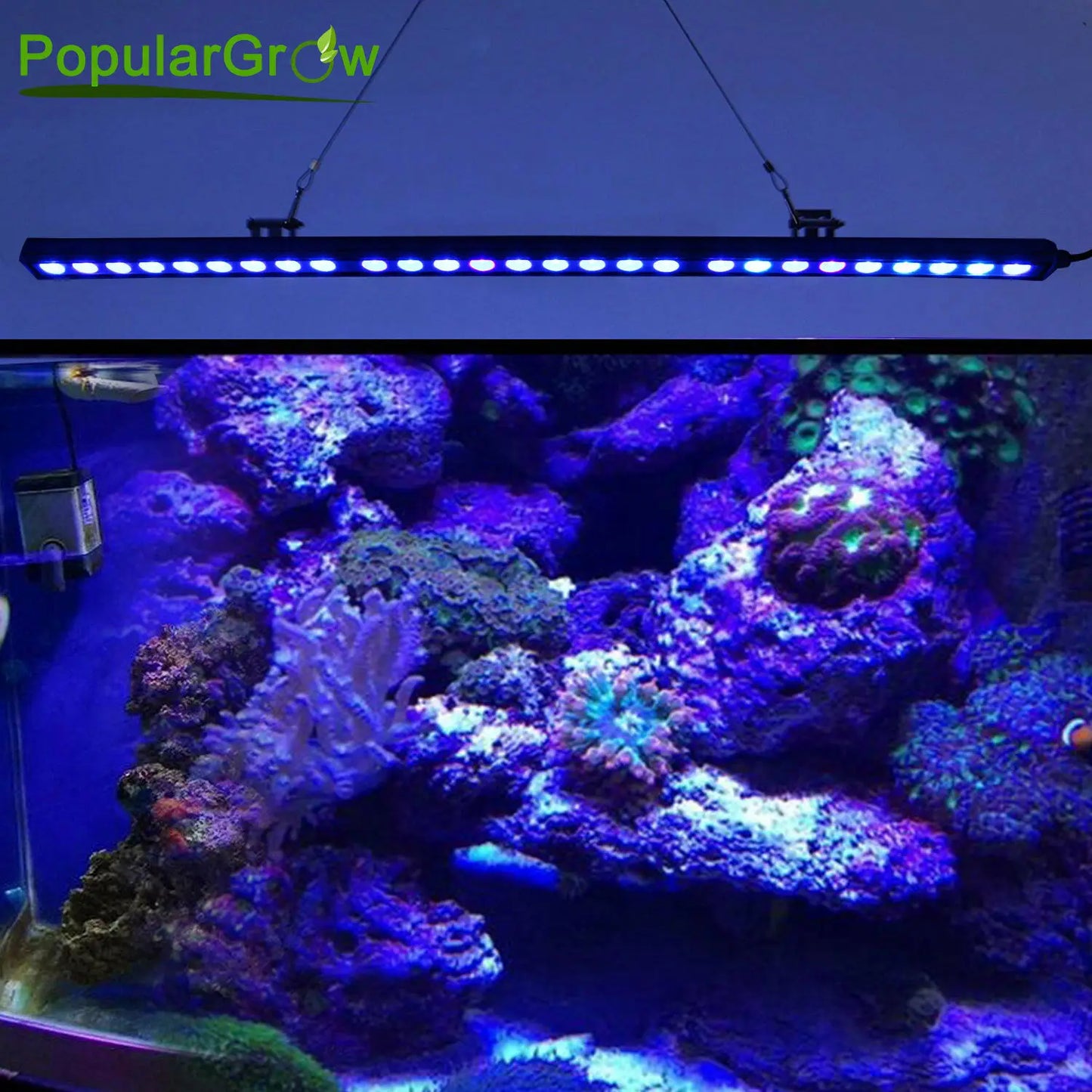 Bluetooth Control 54W/81W/108W Led Aquarium Light