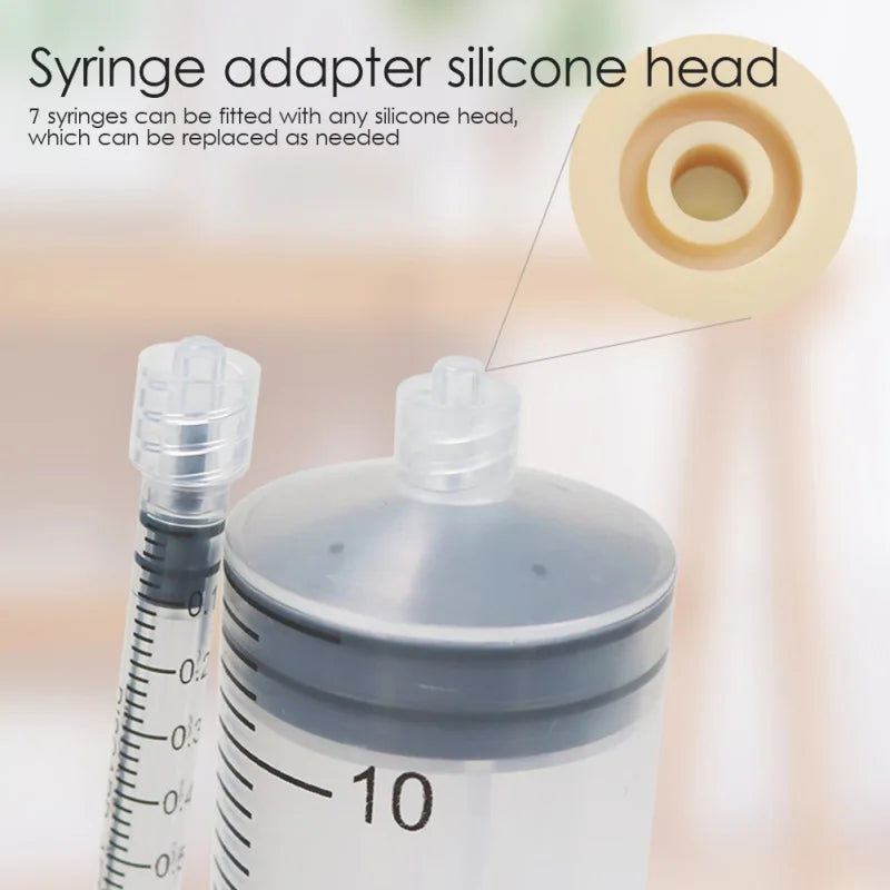 2PCS Clear Baby/Pet Oral Syringe for Milk Medicine Nursing Newborn kit