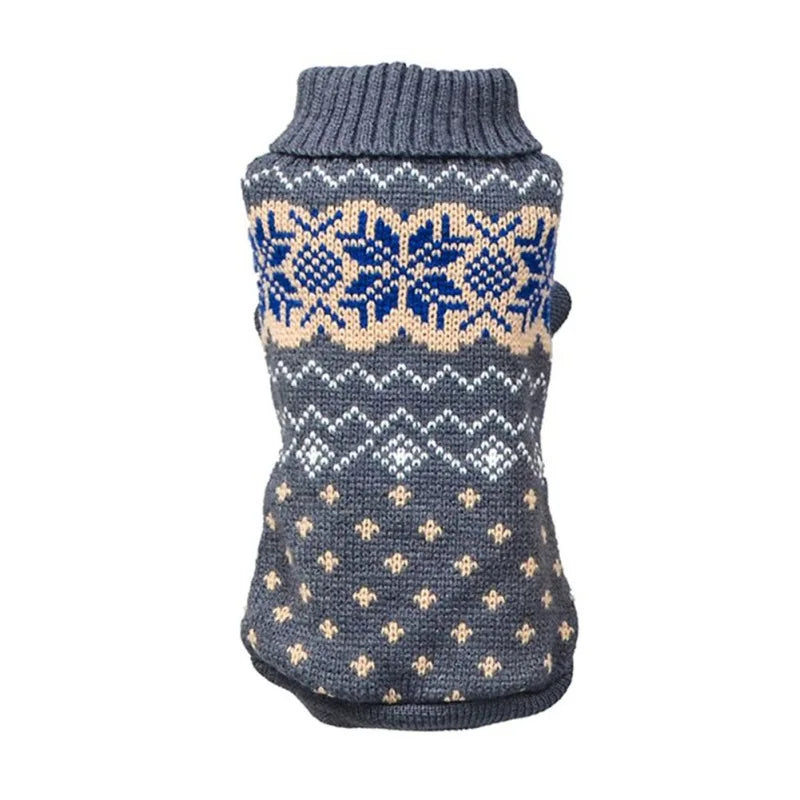 Warm Dog Clothes Knitted Pet Sweater