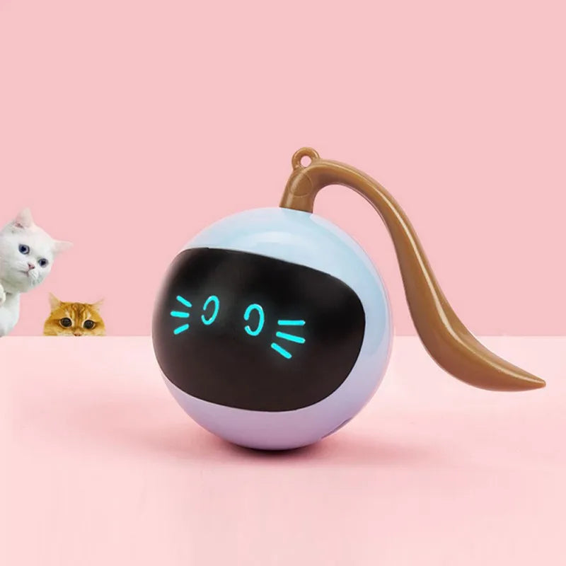 Automatic Pet Smart Interactive Cat Toy Colorful LED Lights