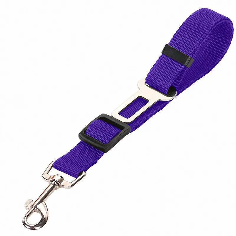 Pet Car Seat Belts Harness Vehicle 1pcs Adjustable Leader Clip
