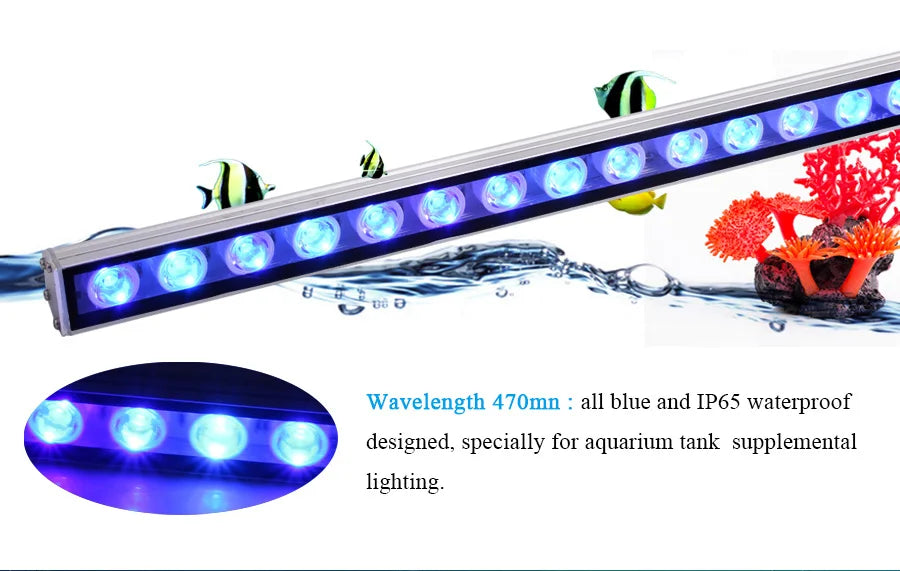 54W 81W 108W LED Bar Light IP65 Fish Tank