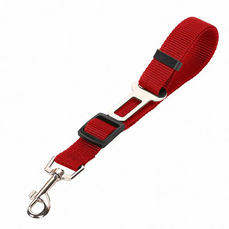 Pet Car Seat Belts Harness Vehicle 1pcs Adjustable Leader Clip