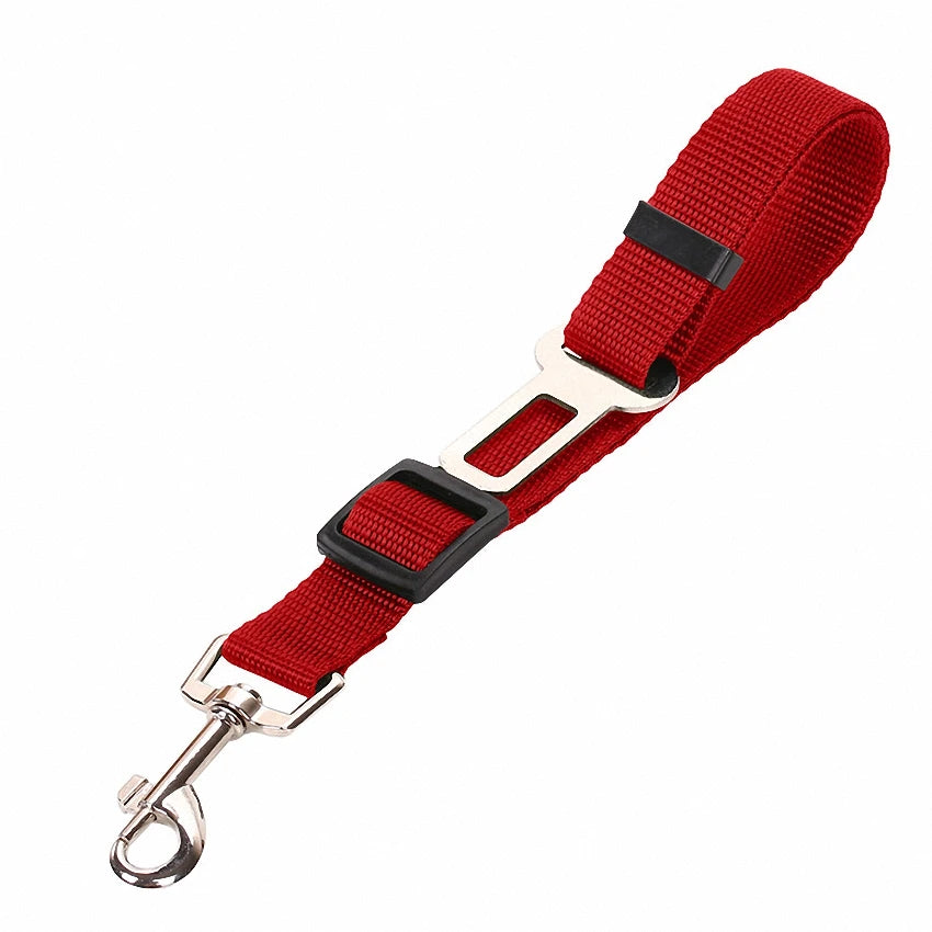 Pet Car Seat Belts Harness Vehicle 1pcs Adjustable Leader Clip