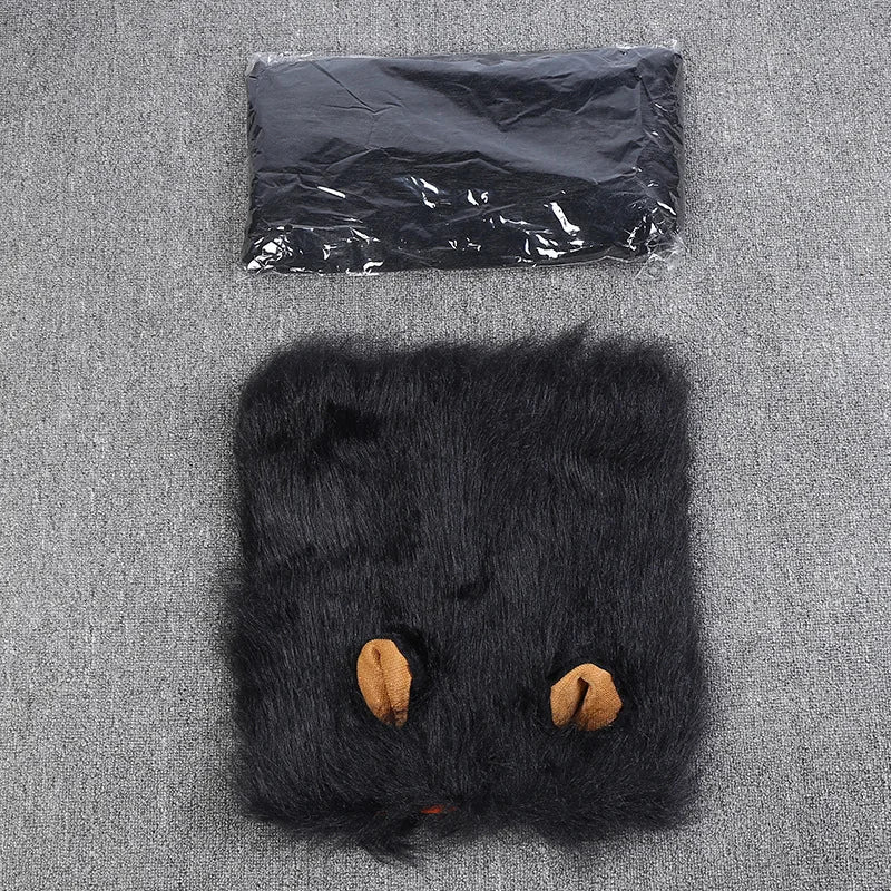 Cute Lion Mane Dog Wig Pet Cosplay Clothes With Tail for Dogs