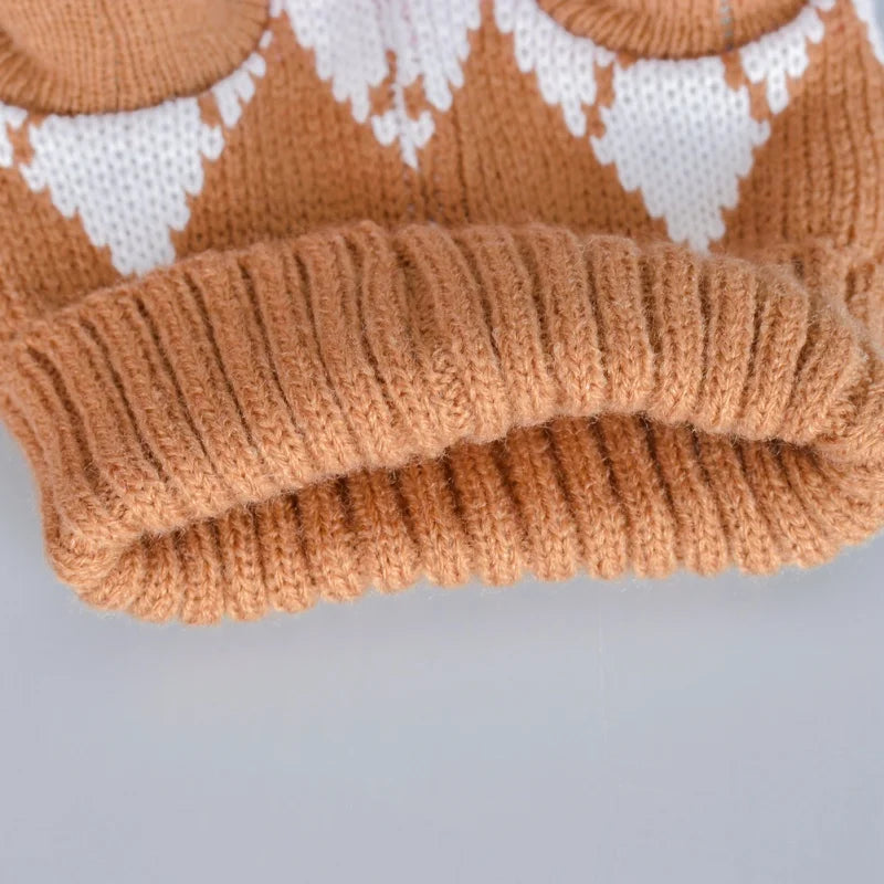 Winter Printing pet Clothes Warm Christmas Sweater