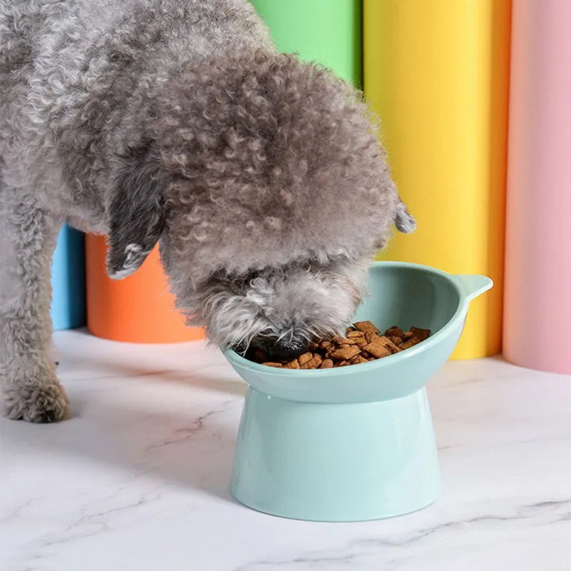 Pet Bowl with Raised Stand For Cat Or dog feeder