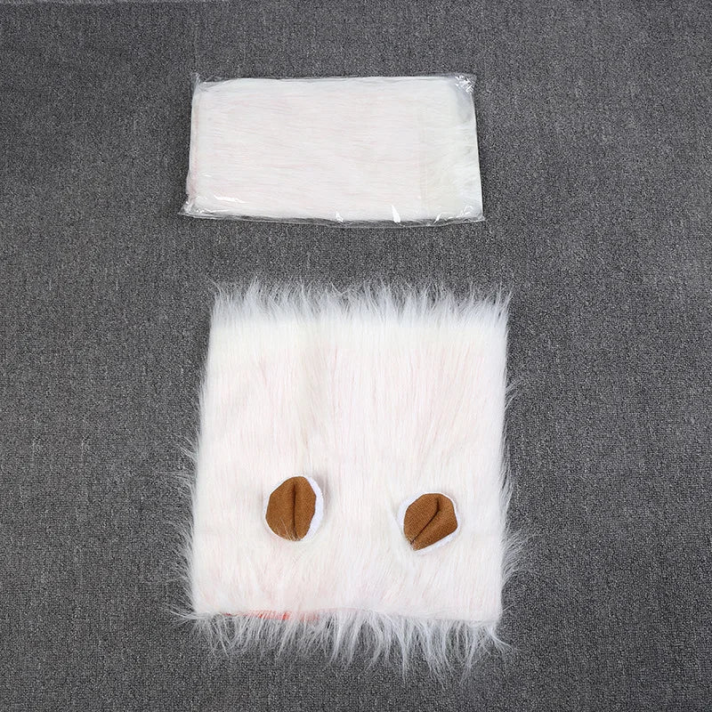 Cute Lion Mane Dog Wig Pet Cosplay Clothes With Tail for Dogs