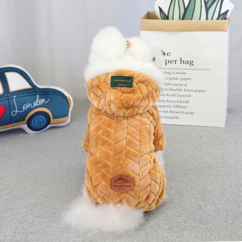 Winter Clothes For Small Dogs Jacket Thicken Warm Fleece
