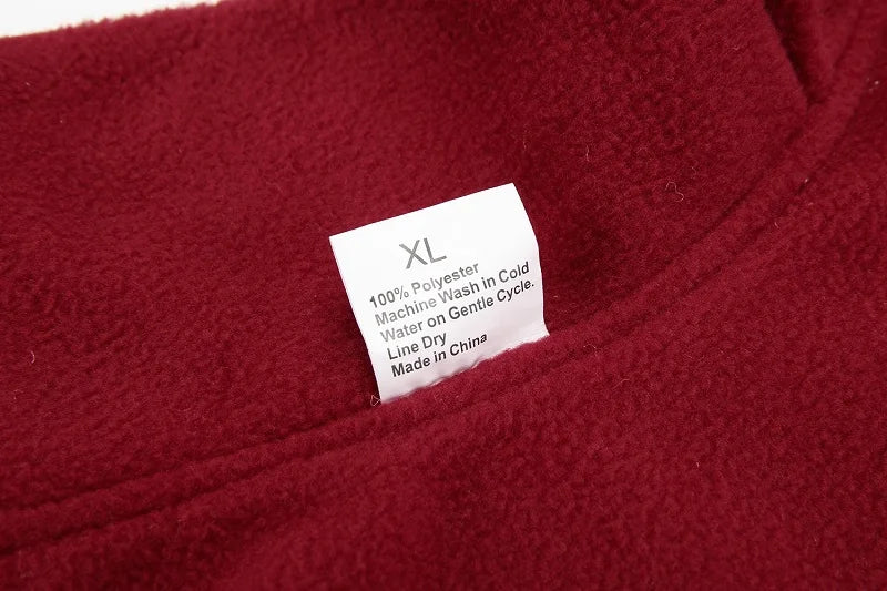 Reflective Dog Coats Soft Fleece Jacket Winter Warm