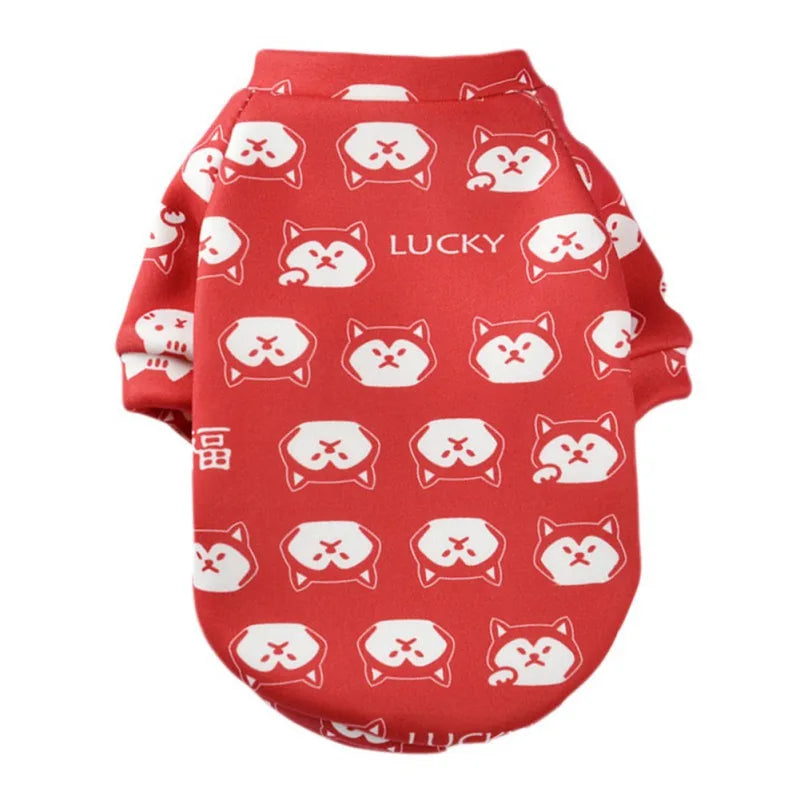 Animal Print Small Dog Pet Hoodie Coat