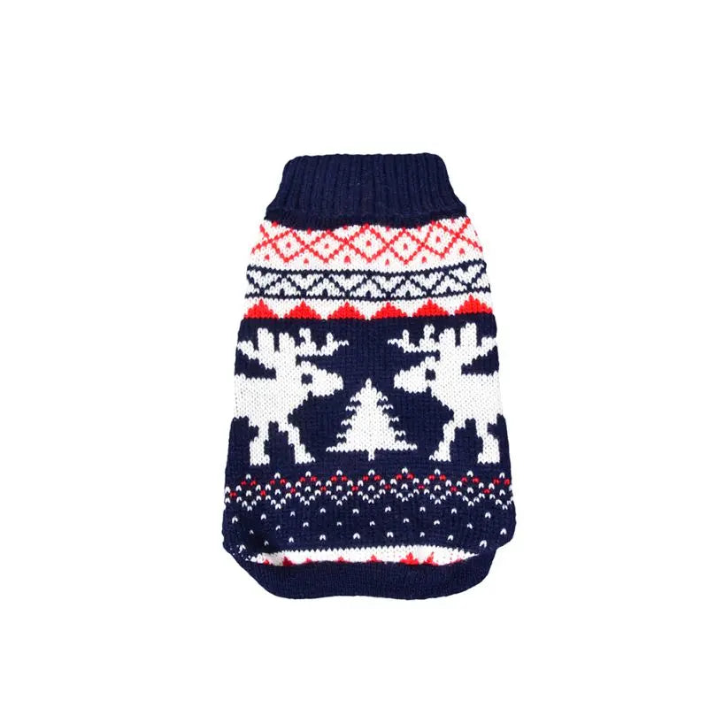 Warm Dog Clothes Knitted Pet Sweater