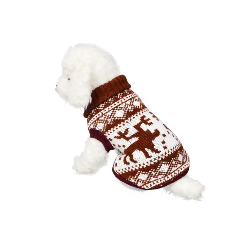Warm Dog Clothes Knitted Pet Sweater