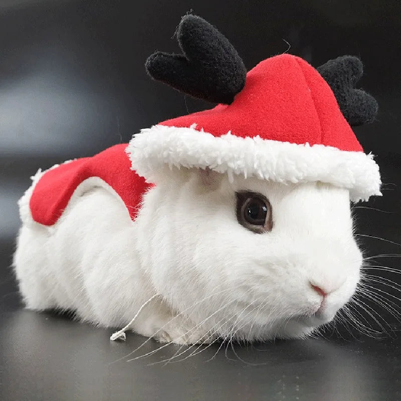 Christmas Bunny Vest Harness Outdoor Leash Set