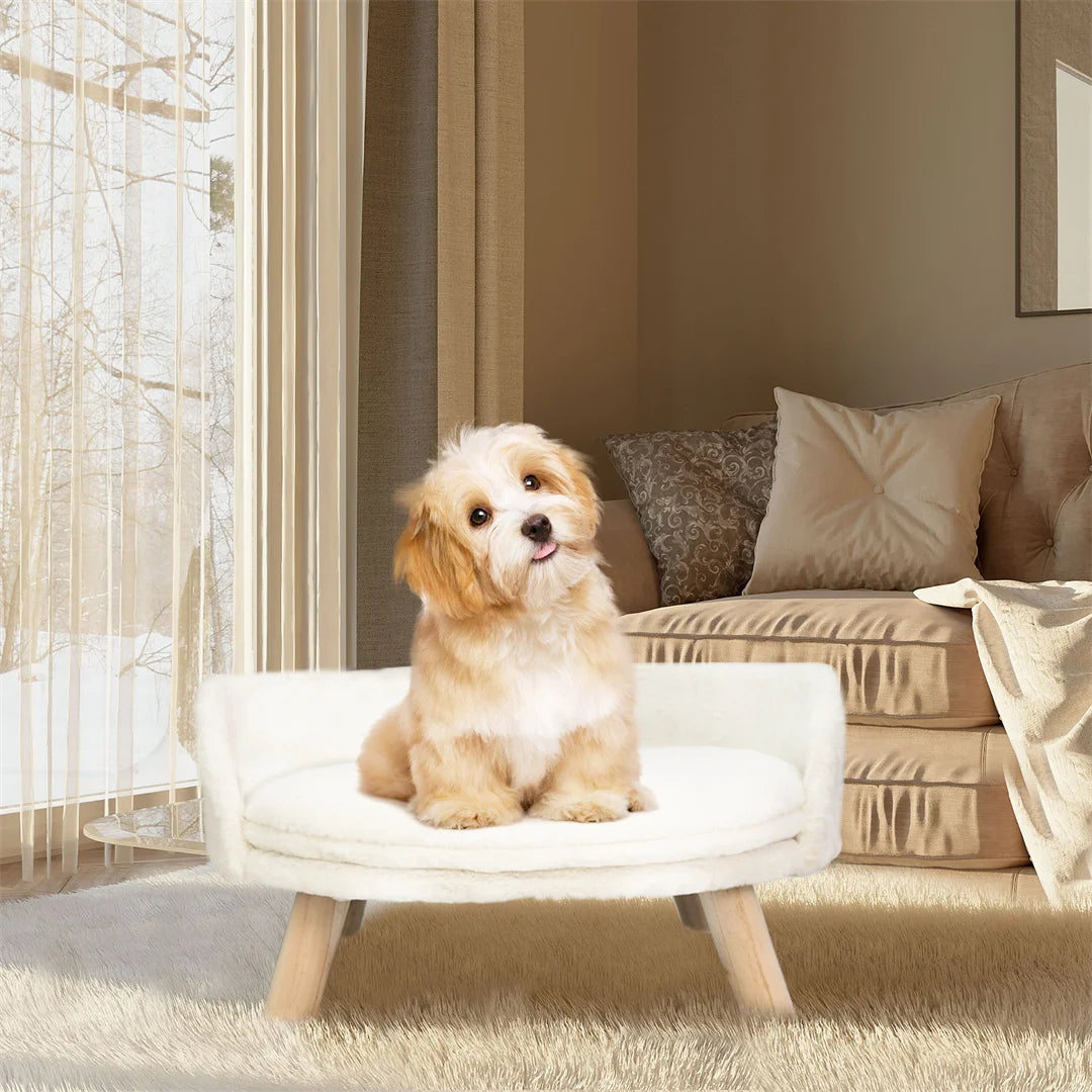 Luxury pet Bed Soft Warm Plush Fabric