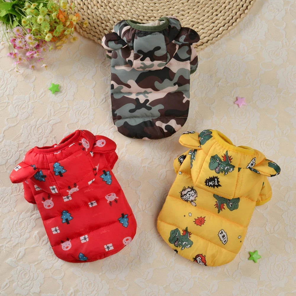Autumn Winter Pet Clothes Hoodie Coat