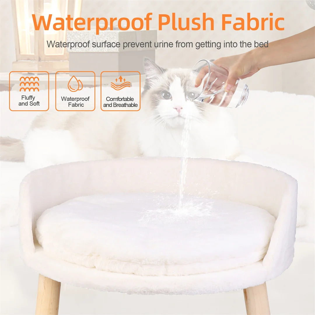 Luxury pet Bed Soft Warm Plush Fabric