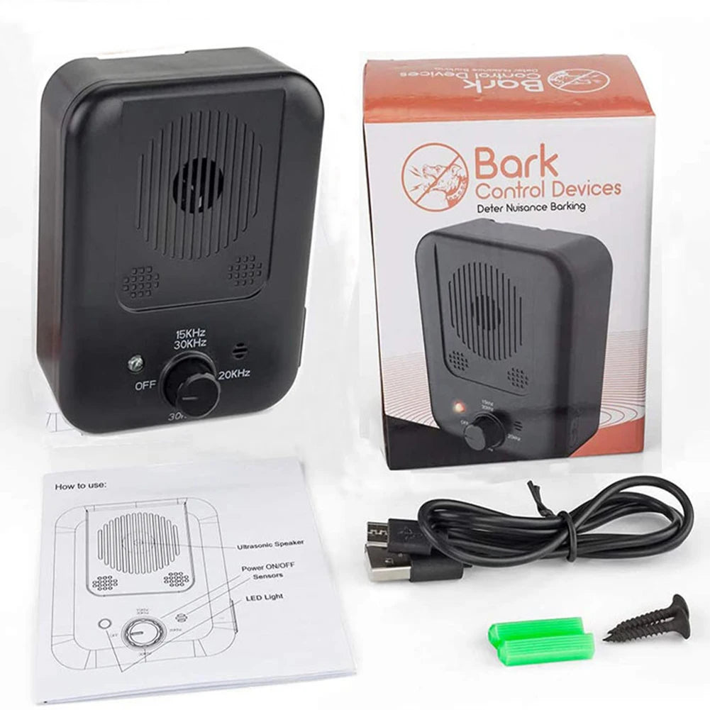 Dog Bark Stopper Deterrents Ultrasonic Pet Repeller Trumpet