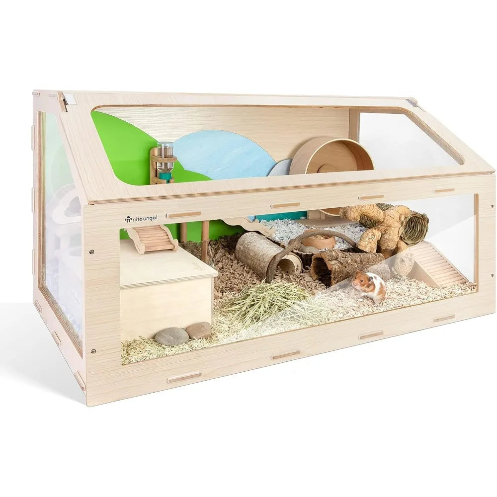 Niteangel Vista Hamster Cage W/Oblique Opening Cage Door