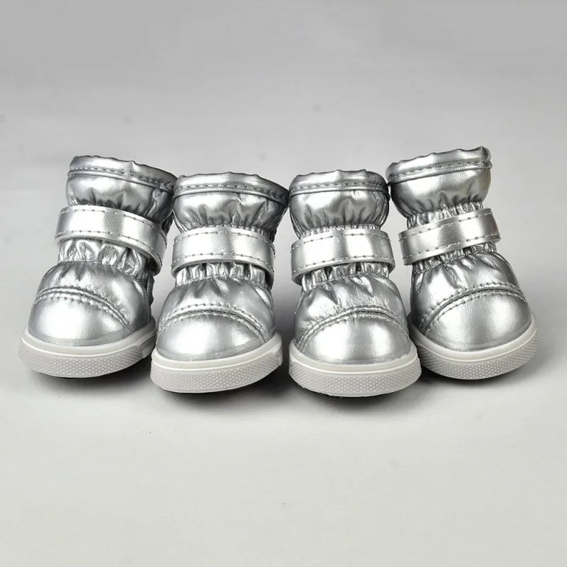 Winter Shoes For Small Dogs Warm AntiSlip Pet Shoes