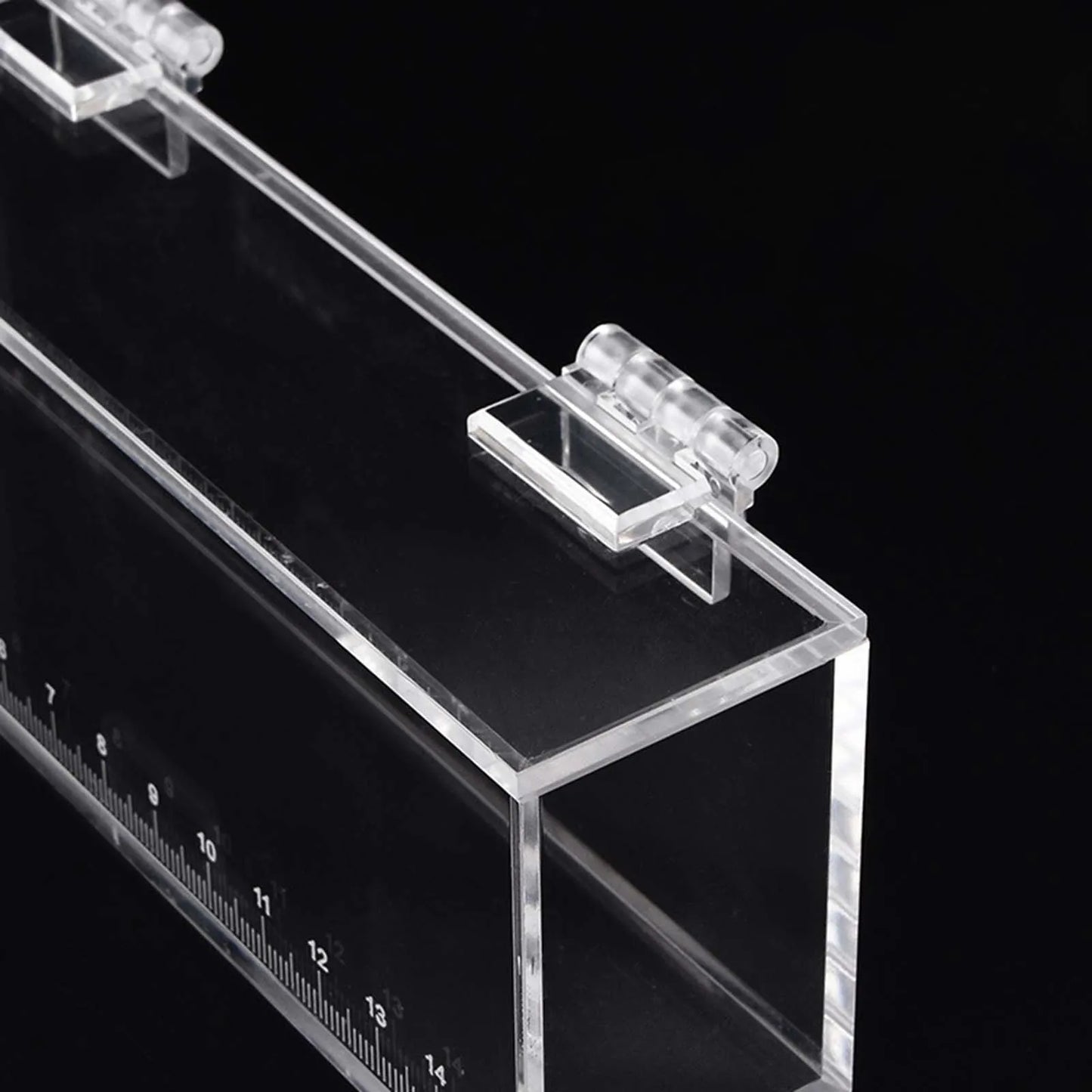 Portable Transparent Crystal Acrylic Tank Reptile Terrarium