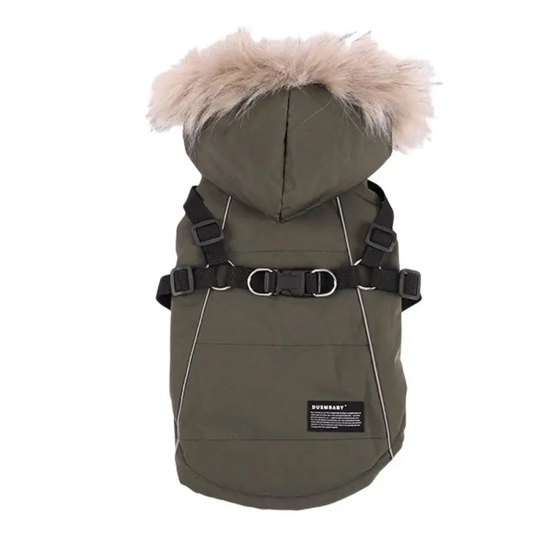 Waterproof Harness Jacket Pet Dog Clothes Coats