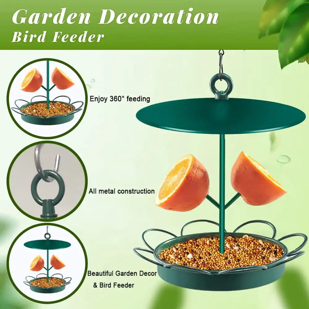 Metal Wild Bird Feeder for Hanging Feeders