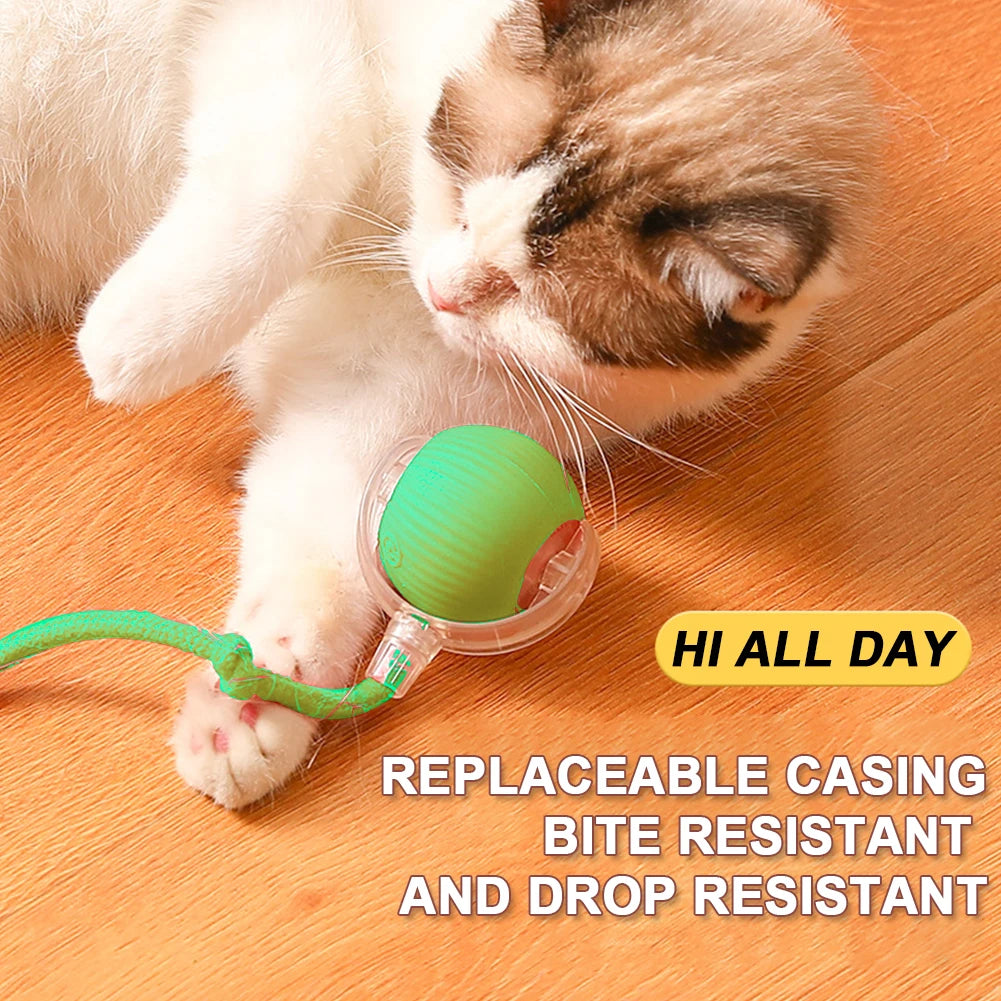 Smart Pet Toys Ball Automatic Rolling Interactive Training Self-moving