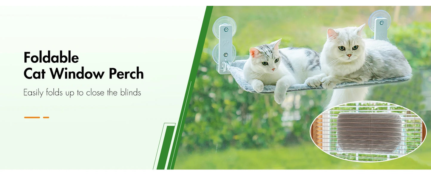 Cat Window Perch Foldable Cat Hammock