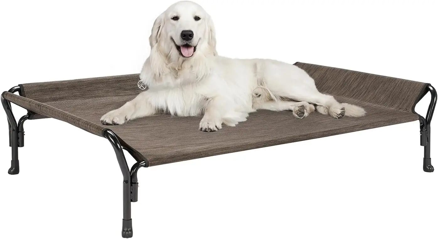 Guardrail Elevated Dog Bed Washable & Breathable Teslin Mesh
